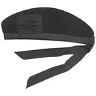 Glengarry Cap - Diced and Plain Black - Traditional Scottish Headwear for Men