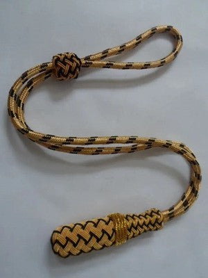 BRITISH MILITARY ISSUE SWORD KNOT GOLD AND DARK NAVY