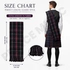 Men’s Kilt Fly Plaids  various Tartans 3 1/2 Yards/Piper Kilt Fly Plaid
