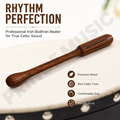 IRISH BODHRAN BEATER PROFESSIONAL ,TIPPER IRISH CELTIC BEATER