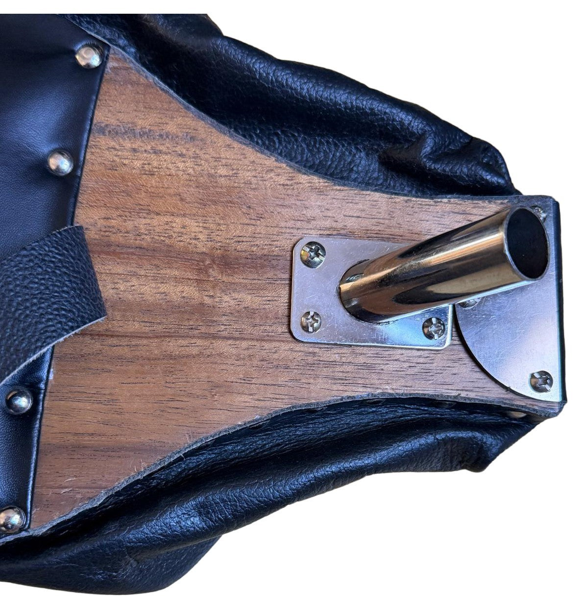 Irish Uilleann Bagpipe Bellows Pump with Pipe  PM