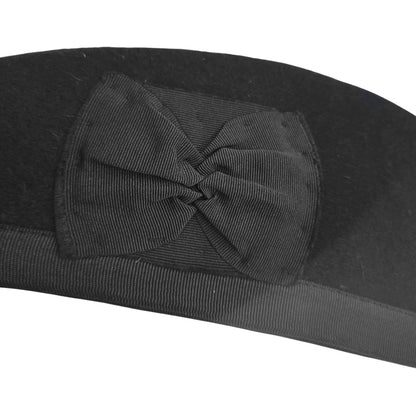 Glengarry Cap - Diced and Plain Black - Traditional Scottish Headwear for Men