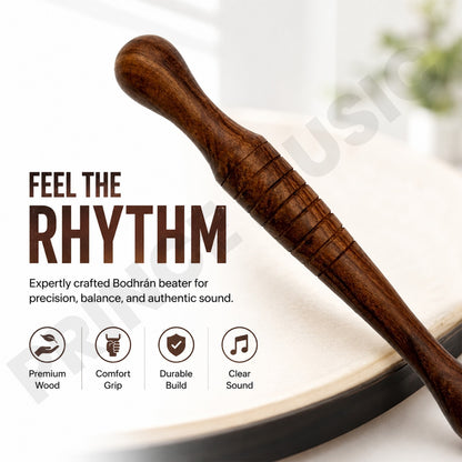 IRISH BODHRAN BEATER PROFESSIONAL ,TIPPER IRISH CELTIC BEATER