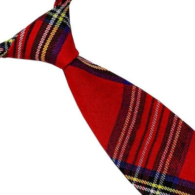 Tartan Neck Ties - Scottish Plaid Designs for Formal & Casual Wear Royal Stewart