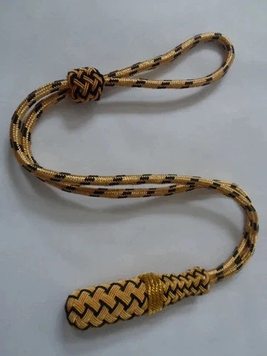 BRITISH MILITARY ISSUE SWORD KNOT GOLD AND DARK NAVY
