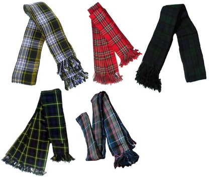 Men’s Kilt Fly Plaids  various Tartans 3 1/2 Yards/Piper Kilt Fly Plaid